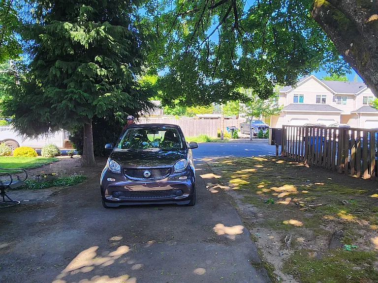 Driveway from home to street.