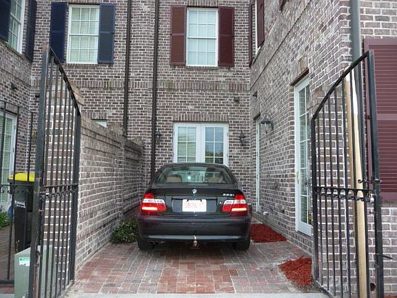 alternative use of patio for car parking
