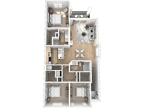 Floor plan The Solano (Attached Garages Available)