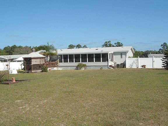 back yard/lot/rear of house