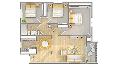 Floor plan C1