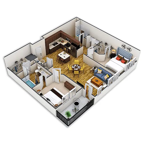 Floor plan Inca
