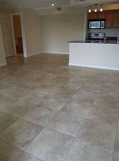 living room all tile
