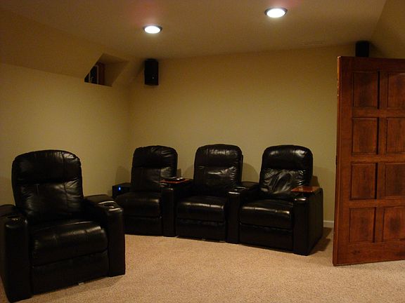 Self contained media room.