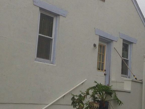 side exit; kitchen door