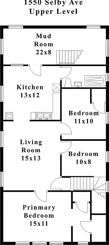 3 bed, 950 sqft, $1,700 — Photo 2