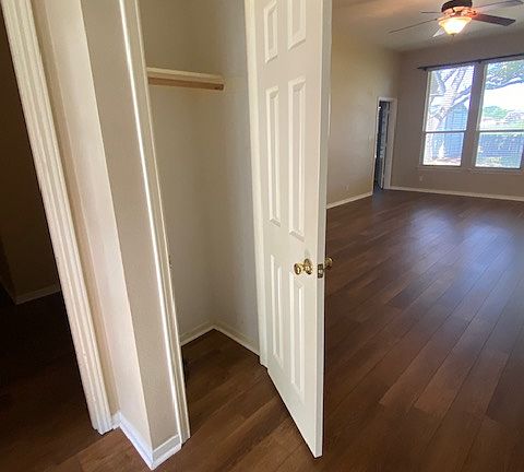 Entry closet