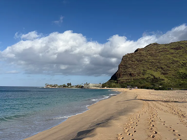 Amazing Makaha Beach is a 5 minute drive from the condo. You can also explore the fabulous Waianae coast within minutes.