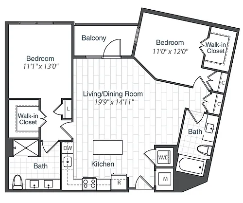 Floor plan B8-1080