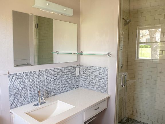 Master Bathroom- Subway Tile in Shower