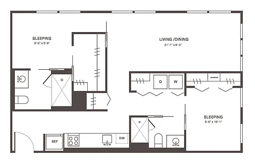 Floor plan L1A