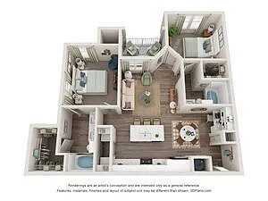 Floor plan B2
