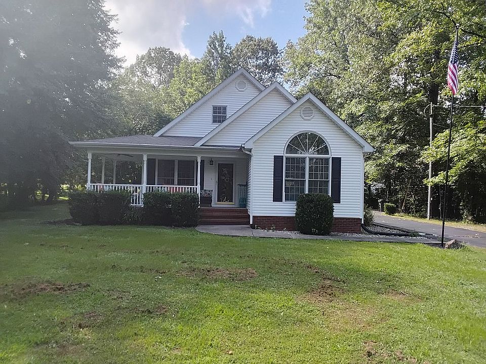 Outside of front of home.