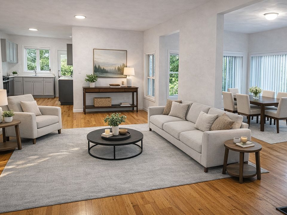 Living room with Mock furniture