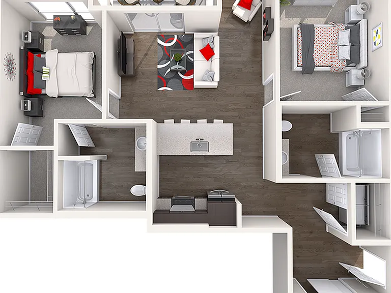 C7 - 2 Bed/2 Bath C7 - 2 Bed/2 Bath