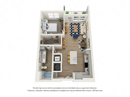 Floor plan Courage