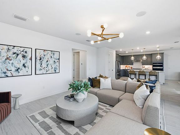 Open concept living area