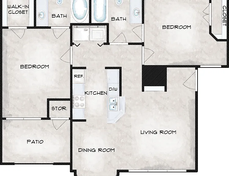B2 Floorplan Diagram