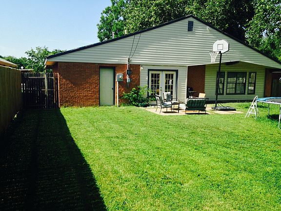 Large fenced backyard!