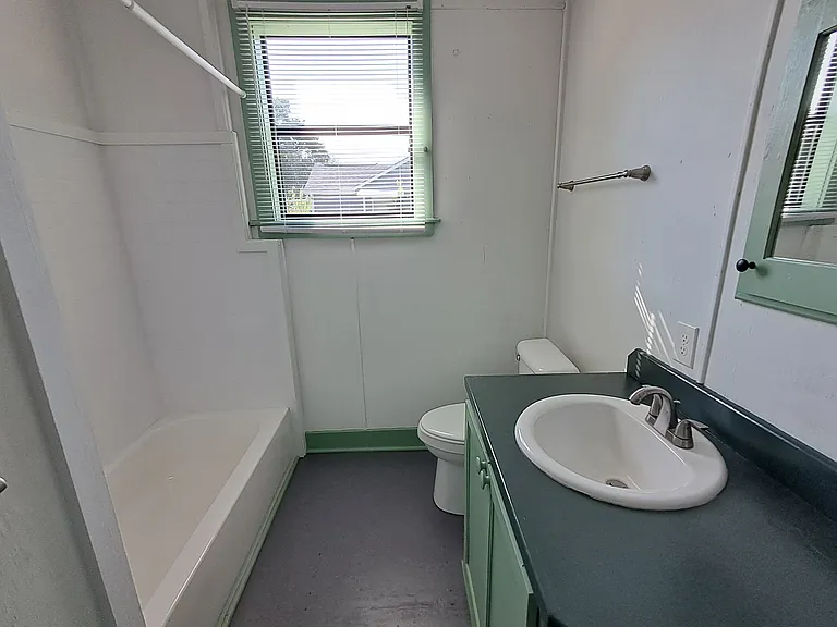 Full bathroom (#2) with tub and shower