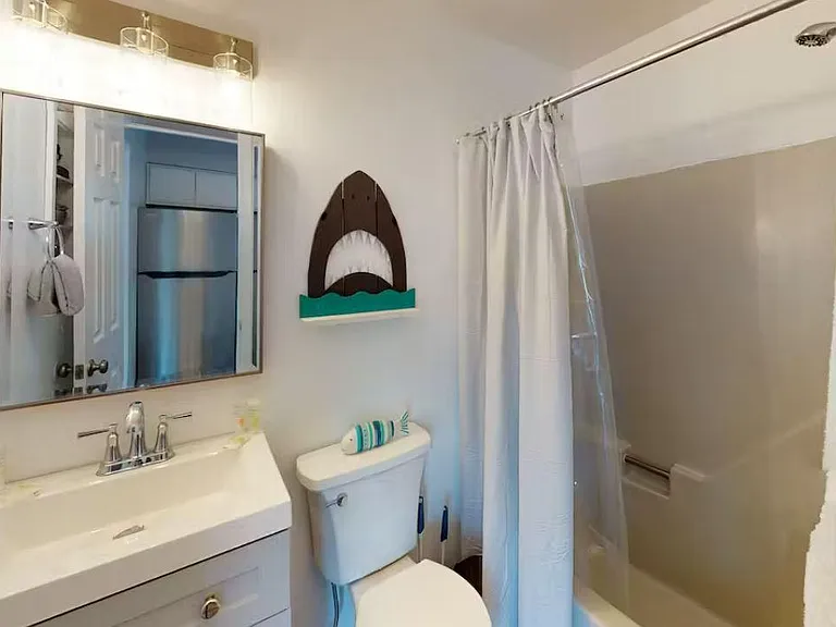 Newly updated bathroom