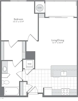 Floor plan A1B