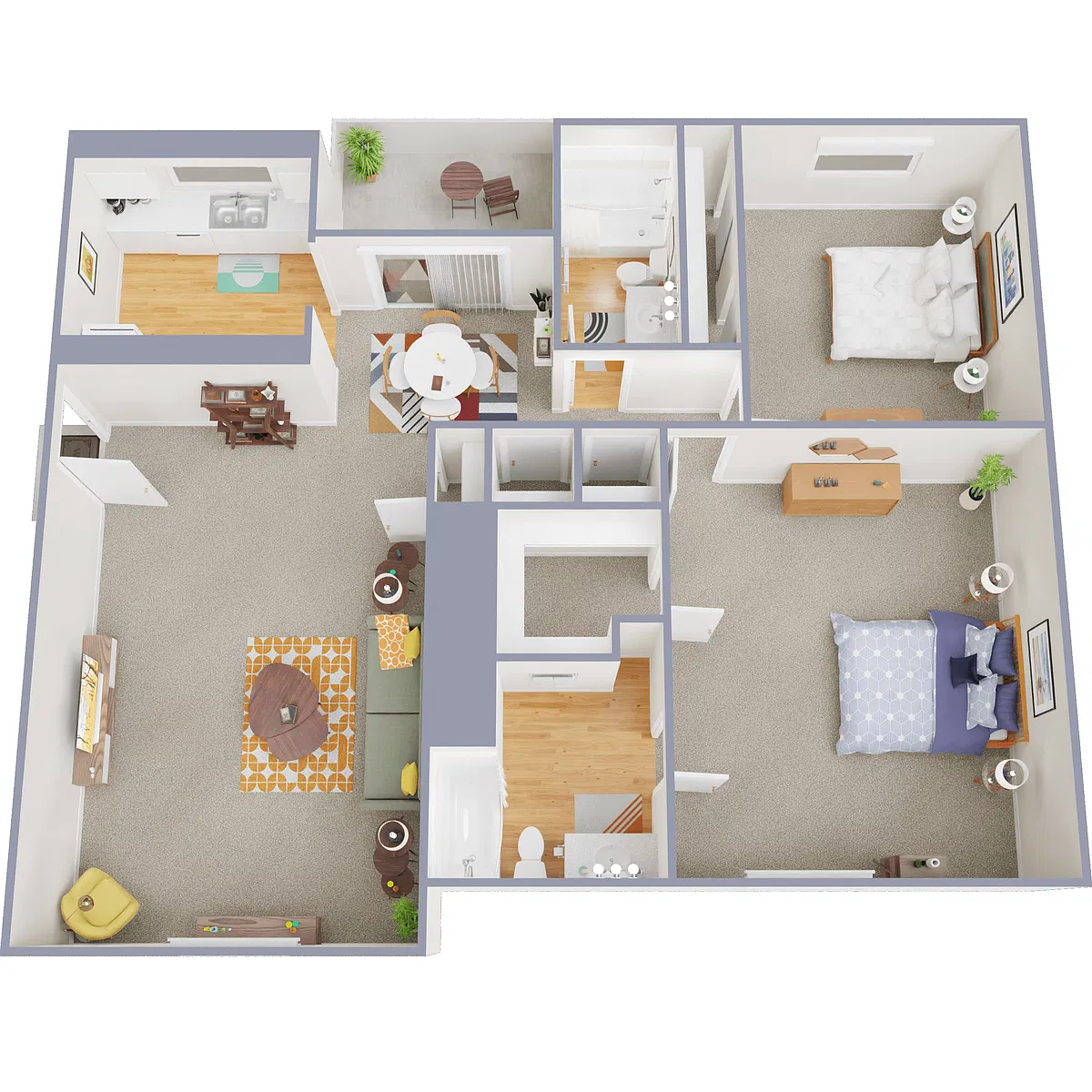 Floor plan B2
