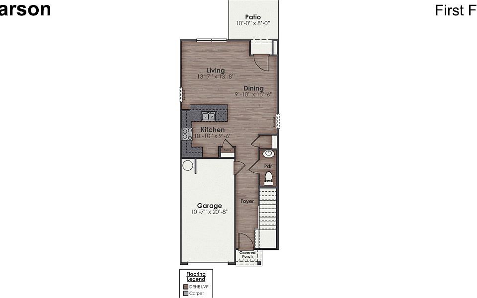 PEARSON TH Plan, Grayson Park Townhomes, Leland, NC 28451 Zillow