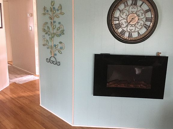 Family room with fireplace