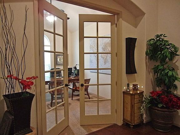 Executive Study With French Doors * A Private Space When Work Needs To Be Done