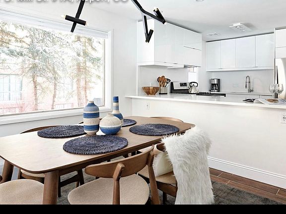 Kitchen dining with lots of natural light