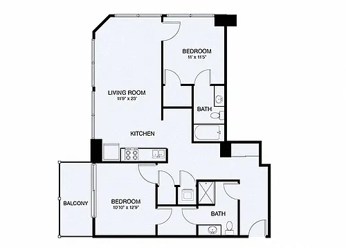 Floor plan B3-S