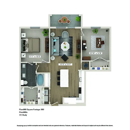 Floor plan A71