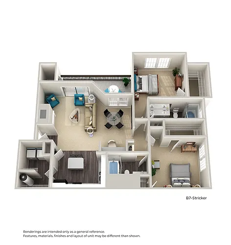 Floor plan B7
