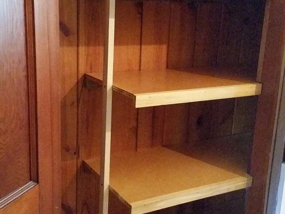 New shelves in pantry