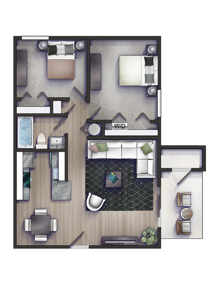 Floor plan B1