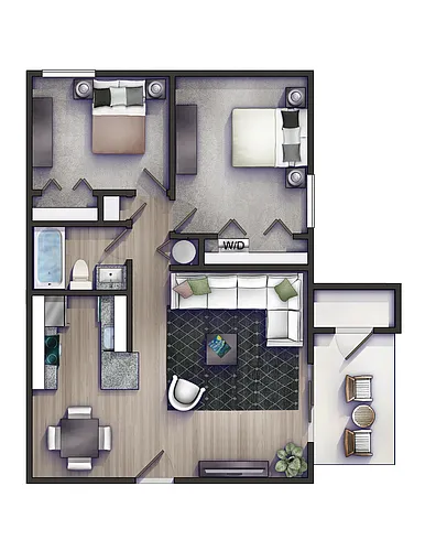 Floor plan B1