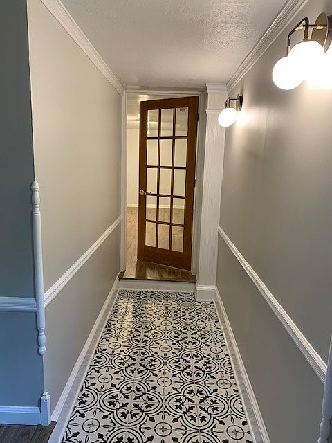 View from entryway into apartment