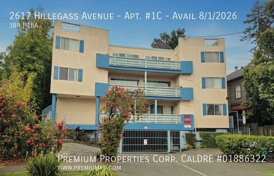 1st image of 2617 Hillegass Avenue Avail 8/1 APT 1C