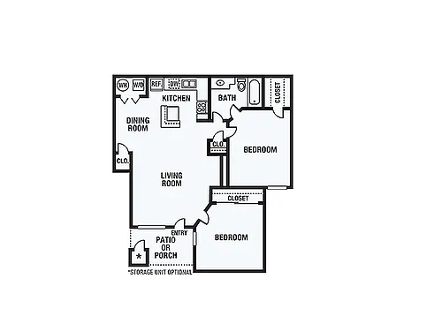 Floor plan Naples