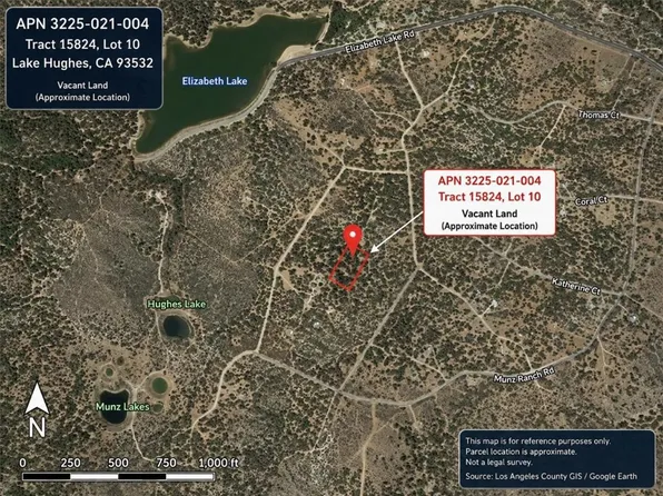 0 Vac Elizabeth Lot 10, Lake Hughes, CA 93532