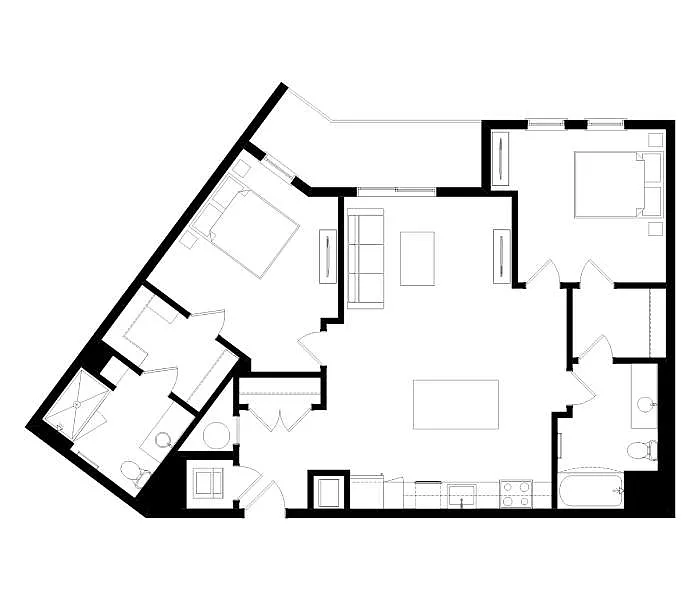 Floor plan B7