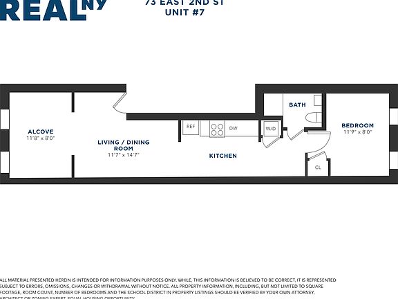 2nd image of 73 E 2nd St APT 7