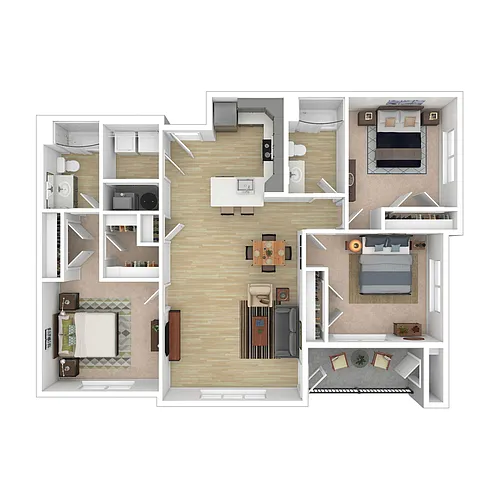 Floor plan E1