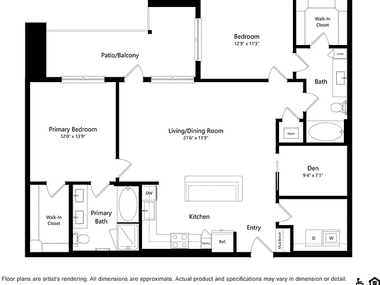 B3 | 2x2 | 1298 sq ft B3 | 2x2 | 1298 sq ft