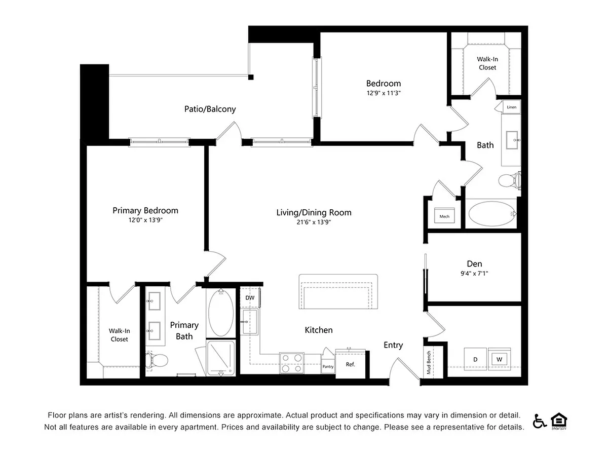 Floor plan B3