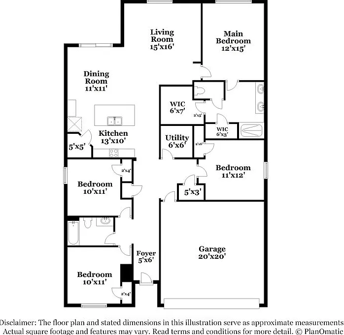 4 bed, 2.0 bath, 1846 sqft, $3,290 — Photo 2
