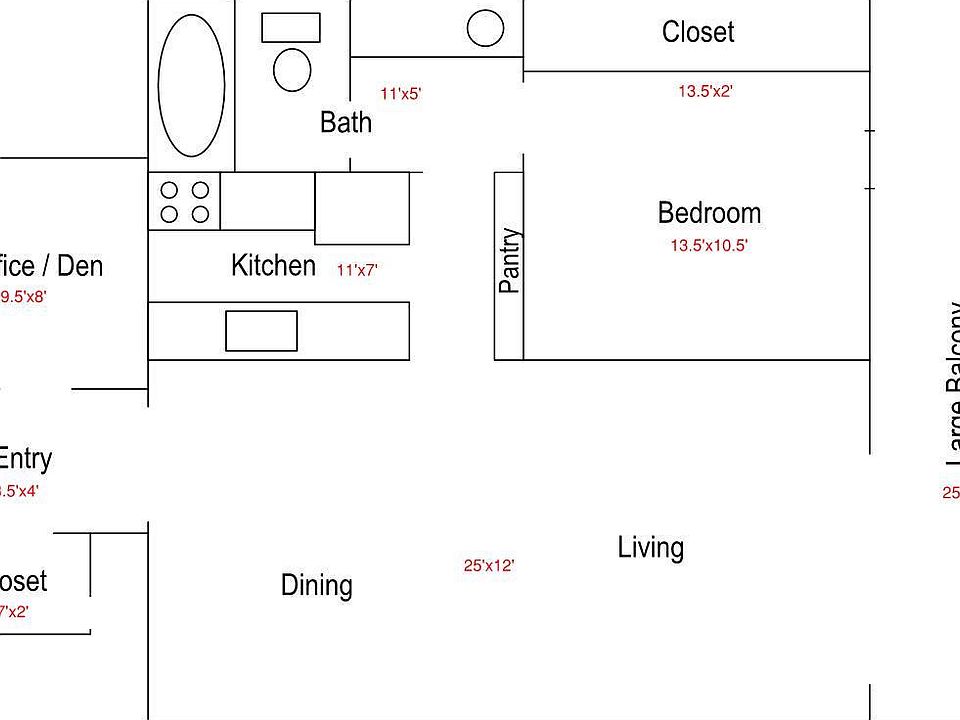 1st image of 551 N Pearl St APT 505