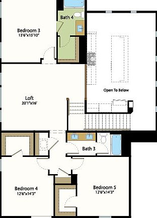 Floor Plan - Second Floor