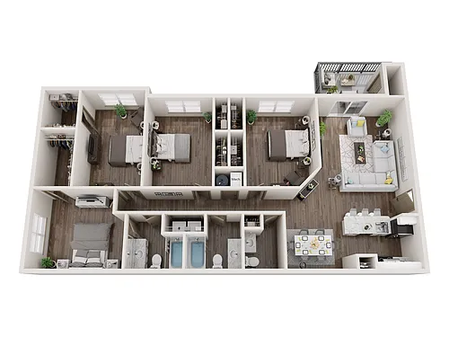 Floor plan Mulberry